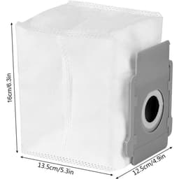 10 stuks zuigzakken voor iRobot Roomba I & S-serie - i7 (7150) i7 + / Plus (7550) i3 + (3550) i6 + (6550) i8 + (8550) s9 (9150) s9 + / Plus (9550) - Compatibel met Clean Base — thumbnail 3