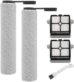 Dailygoody - Borstelroller en filter - Reserveonderdelen voor stofzuiger - 5-delige set - Herbruikbaar - Geschikt voor Tineco Floor One S6 en S7 Pro - — thumbnail 1