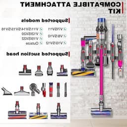 Accessoires voor Dyson V7 V8 V10 V11 V15 - Wandmontage voor Stofzuiger en Opberging — thumbnail 4