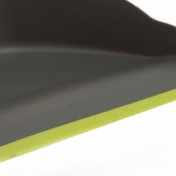 Kleine Bezem Stofpan - Reinigingsset Desktop - Bureau Schoonmaken - Gekartelde Rand - 11 cm Hoog - Wit — thumbnail 2