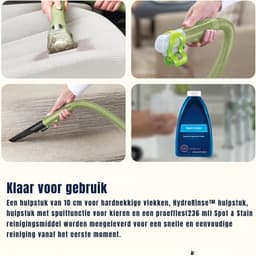 TIM® Tapijtreiniger machine - Tapijtreiniger - Tapijtreiniger apparaat - Groen - ‎46cm x 24cm x 35cm — thumbnail 5