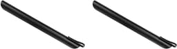Tafelkruimelaar Kruimelveger - Kruimelschraper Voedselverwijderaar - Tafels Snel Schoonmaken - Vaste Clip Houder - 2 Stuks - Zwart — thumbnail 1