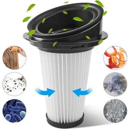 Verpakking van 4 vervangende filters - geschikt voor Rowenta X-pert 3.60 X-Pert 160 RH72xxx ZR005202 bezemstofzuiger — thumbnail 2