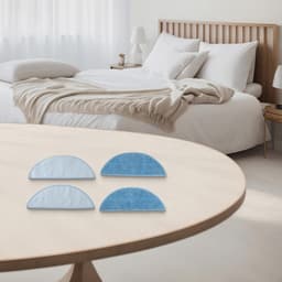 Geschikt voor Ecovacs N79/N79S/DN620/500, 4 stuks vervangende dweilhoezen, wasbaar, herbruikbare microvezeldweilen (4 stuks) — thumbnail 2