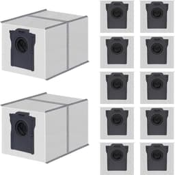 12 stofzuigerzakken Geschikt voor de robotstofzuigers Dreame X40/X50/Aqua10 Ultra Complete L10/L10s Pro/L40/L40s Pro/L50 Pro Ultra en Mova 3.2L. — thumbnail 2