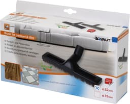 Scanpart parketborstel 32 mm - Geschikt voor AEG Electrolux LG Philips Nilfisk - Voor gladde vloeren zoals hout en laminaat — thumbnail 1