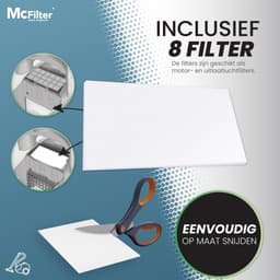 16 stofzakken voor Miele FJM stofzuigers | geschikt voor Tango Plus S381 S771 | 5-laags | stofzak incl. 8 filters met automatische stofafdichting | MAXI BOX — thumbnail 4