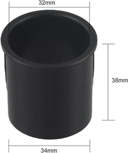 4 stuks Vacuümbuis adapter - voor ∅35mm naar ∅32mm - met verloopring - voor het omzetten — thumbnail 2