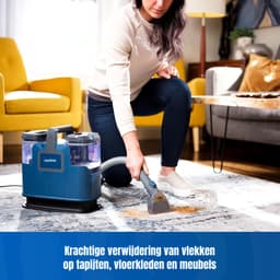MIRA® Tapijtreiniger machine - Tapijtreiniger - Tapijtreiniger apparaat - Blauw - 34cm x 23cm x 36cm — thumbnail 4