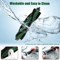 Geschikt voor Compatibel met Irobot Roomba 105 Vac/105 Combo veegmachine accessoires rolborstel zijborstelfilter — thumbnail 3