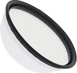 Multaparts® katoenen motorfilter met rand geschikt voor Nilfisk VP300 series | Alternatief voor origineel 1471432500 | ø 32 cm x 9,5 cm hoog — thumbnail 1