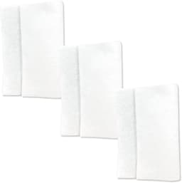 Stofzuiger microfilter -zelf op maat te knippen- | Set van 3 stuks | Afmetingen: 25 x 20 cm | Multaparts® huismerk — thumbnail 1