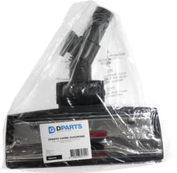 Dparts combi zuigmond met breed wiel geschikt voor Nilfisk - met parkeerhaak 32mm - GM80, Select, Power, Extreme, Action, Coupe, Thor, VP300, VP600, Family, Business - stofzuigermondstuk, stofzuigervoet, stofzuigerborstel, stofzuigermond, mondstuk — thumbnail 4