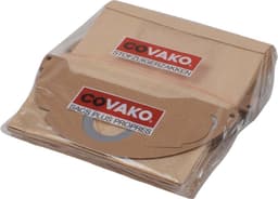 Geschikt voor KARCHER. 10 stuks. stofzuigerzakken papier voor A2101, A2111, A2131pt, 6.904-167.0, Papier. COVAKO Merk — thumbnail 2