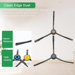 Accessoirekit geschikt voor Eureka NERE10s E10S, ​​Obode A8 A8 Plus en Midea M9 stofzuigers: 1 hoofdborstel, 4 zijborstels, 2 HEPA-filters en 4 doekjes. — thumbnail 5