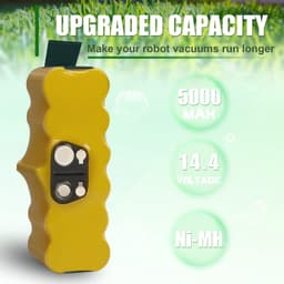 Stofzuigeraccu - 14,4 V - 5000 mAh - Ni-MH — thumbnail 2