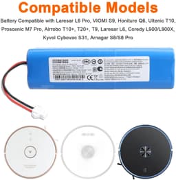 Stofzuigeraccu - 14,4 V - 5600 mAh — thumbnail 4