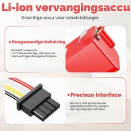 Stofzuigeraccu - 14,4 V - 6900 mAh - Li-ion — thumbnail 2