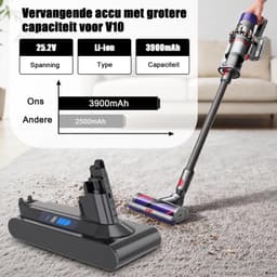 Stofzuigeraccu - Vervangende accu - V10 SV12 — thumbnail 2