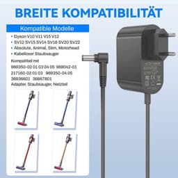 Acculader Voor Stofzuiger - 30,45 V 1,1 A 33 W - Voor Draadloze Stofzuiger - Compact - Universeel — thumbnail 4