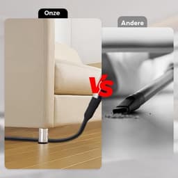 Lange verlengstuk voor platte zuigmond, accessoires, flexibele kierenzuigmond, lange flexibele kierenzuigmond voor alle stofzuigers met 35/32 mm aansluiting voor reiniging onder meubels — thumbnail 3