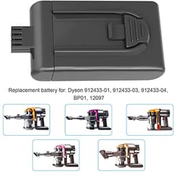 Vervangende Batterij voor Dyson V7 Stofzuiger, 21.6V 3500mAh — thumbnail 5