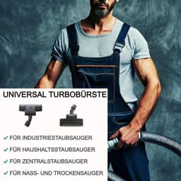 Universele Turbodüse voor Stofzuigers met Draaiende Borstelrol — thumbnail 4