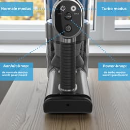 Innova Essentials PowerVac Filter Edition – Steelstofzuiger Draadloos - 500 Air Watts - met 4 extra HEPA-filters - met 4 verschillende opzetstukken - Draadloze Stofzuiger - Zonder zak op accu - Vacuum Cleaner — thumbnail 3