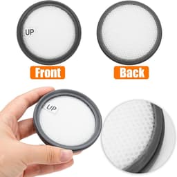 3 stuks wasbare filtervervanging - geschikt voor Jimmy B505 - B506 - BX5 - B6 - B603 - B6 Pro - B603 Pro - B605 - BX6 - BX6 Pro - B801 - B706 stofzuigeraccessoires — thumbnail 5