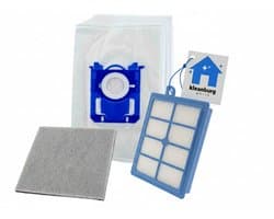 Kleanburg® - Geschikt voor Philips Performer Silent - Onderhoudsset - 10 Stofzuigerzakken - 1 HEPA-filter - 1 Motorfilter
