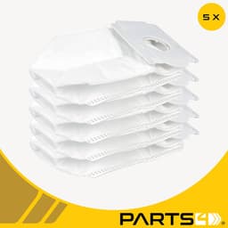 5 Stofzuigerzakken PARTS4® geschikt voor Samsung Cleaning stations i.c.m. Jet 60 Turbo, Jet 70 Complete, Jet 70 Turbo, Jet 75 Complete, Jet 75 Pro, Jet 90 Complete Extra, Jet 90e Pet | Alternatief voor origineel nummer VCA-ADB90 — thumbnail 5