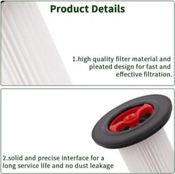 Filters - 2 Stuks - Geschikt voor Bosch Unlimited Gen2 8-Serie - HEPA Vervangingsfilter voor 12036642,12023349 — thumbnail 5
