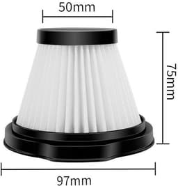 Geschikt voor Deerma stofzuiger accessoires filter DX115S/DX115C filterelement HEPA-filter — thumbnail 4