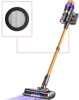 Elekiatech Steelstofzuiger HEPA Filter Accessoires - Set van 4 - alleen geschikt voor Elekiatech modellen XL315, XL316, XL618E-8, H75 — thumbnail 2