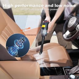 Lexium Kruimeldief snoerloos – Kruimeldief met steel – Nat&Droog – Handstofzuiger – Extreme zuigkracht – Kruimeldief snoerloos – Kruimelzuiger – Jouw ultieme schoonmaakpartner – Kruimelzuiger – Autostofzuiger – Handstofzuiger - Draadloos — thumbnail 3