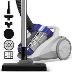 TurboTronic CV04 Stofzuiger - 4 Liter - Grijs/Blauw — thumbnail 1