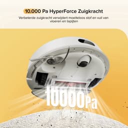 Roborock Q7 M5 Set–Robotstofzuiger met dweilfunctie–10000 Pa sterke zuigkracht–Dubbel antiklitsysteem– 150 min gebruiksduur– LiDAR-navigatie–Stofzuigerrobot voor tapijt– Dierenharen–Wit–Q5 PRO Upgrade–2 Dweilen — thumbnail 3