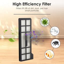 PromoHome Vervangingsfilterset HEPA Filters 5-stuks voor Robotstofzuigers - Compatibel met Diverse Merken - Hoogwaardige Luchtfiltering - Milieuvriendelijk Materiaal — thumbnail 4