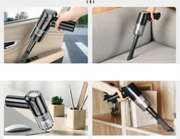 Xerolax Kruimeldief - Handstofzuiger - Kruimelzuiger - Car Vacuum Cleaner - Snoerloos - Draadloos - Auto Stofzuiger - Caravan - Best Verkocht - Haar — thumbnail 4