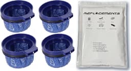 Replacements filters geschikt voor Samsung Jet 85 en 95 steelstofzuiger - 4 filters — thumbnail 2