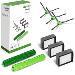iRobot Roomba i/e/j Serie - Onderhoudsset - Vervangingsonderdelen - Origineel, 2 rubberen borstels, 3 filters, 3 zijborstels, — thumbnail 1