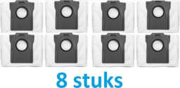 8 x stofzuigerzak voor de robot Dreame X30 - X40 - L10s ultra pro heat - X50 - Grote capaciteit tot 3L - beste kwaliteit vervangingen - voor Dreame L10s pro Ultra/L10s Pro Ultra Heat/X40 Ultra E12/L40 Ultra/L10s Ultra Gen2 - stofzuigerzakken — thumbnail 1