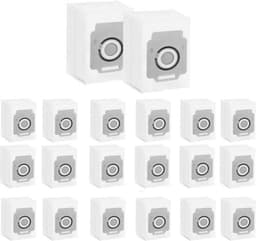 20 stofzuigerzakken geschikt voor iRobot Roomba i7 i7+ i3 i3+j7 J7+S9 S9+Clean Base, stofzuiger afzuigstation, vervangende stofzakken zakken, grote capaciteit, reservezak, stofzuigerzakken, past perfect — thumbnail 1
