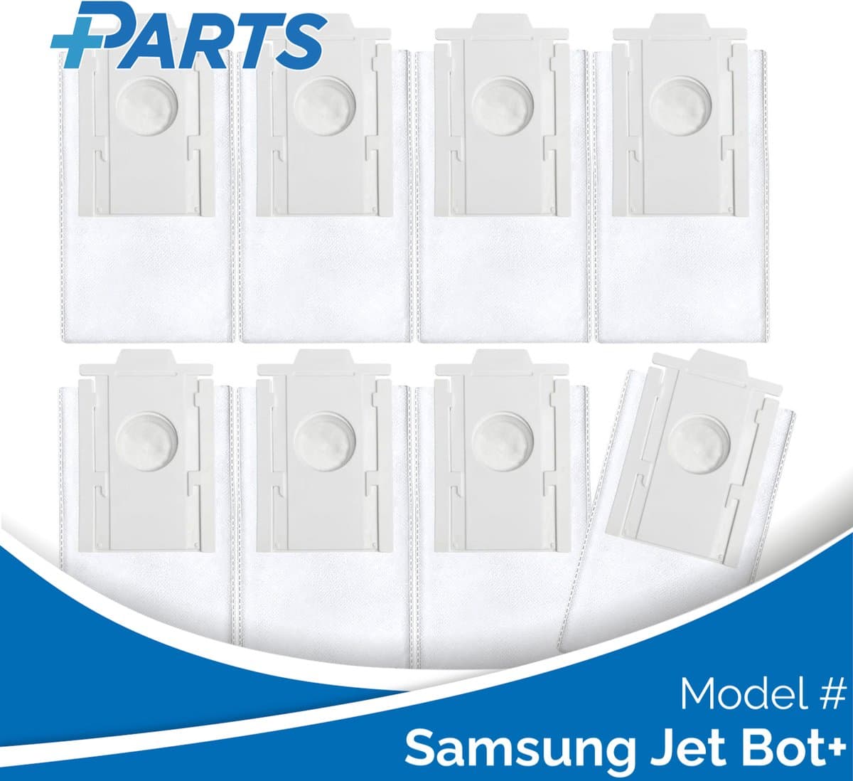 Samsung Jet Bot+ Stofzakken (8 Stuks, Plus.Parts® alternatief voor VCA-RDB95) — afbeelding 1