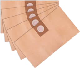 VONROC Stofzuigerzakken voor VC504AC, VC506AC & VC509AC nat-en droogzuiger/alleszuiger – 5 stuks — thumbnail 1