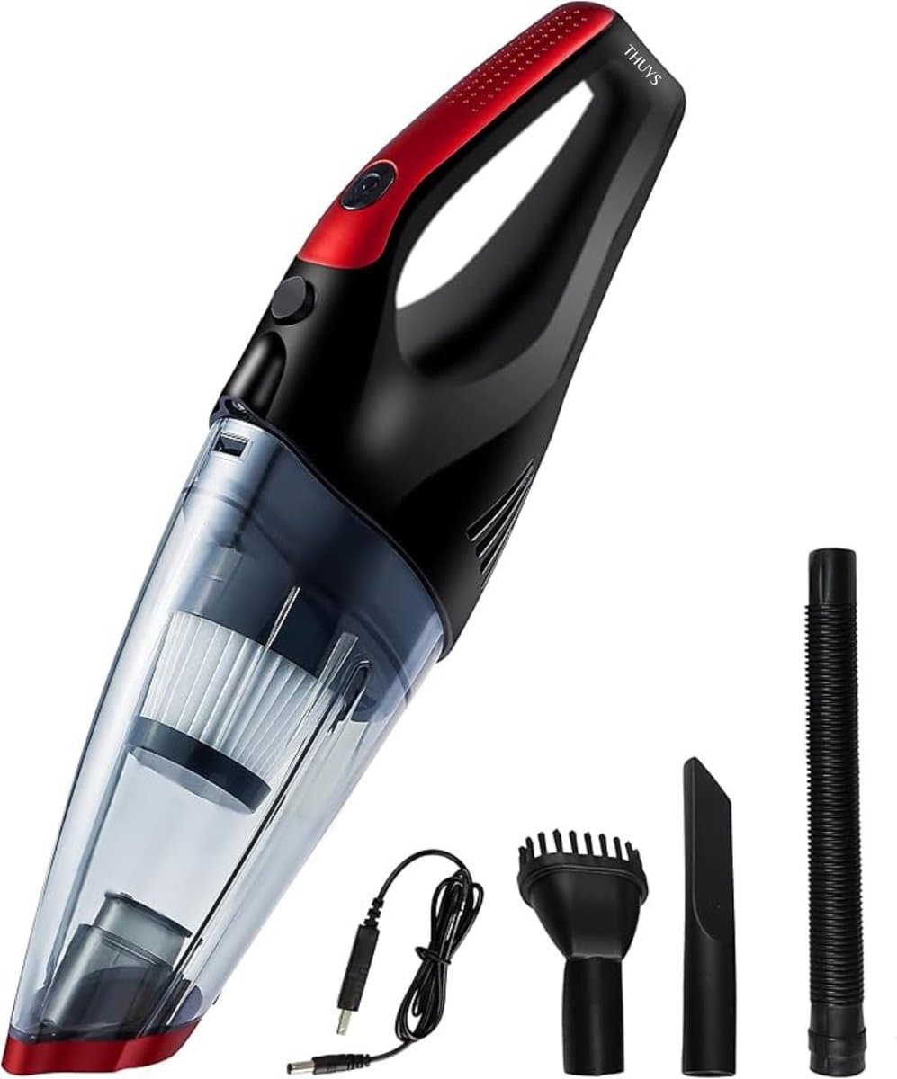 Luxe Kruimeldief – Snoerloos – Verschillende Mondstukken – Handstofzuiger – Stofzuiger zonder Zak – Vacuum Cleaner – Best Verkocht – Lichtgewicht — afbeelding 1