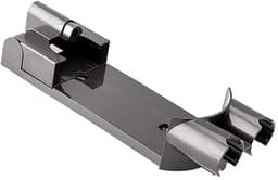 Wandhouder voor Dyson V7 & V8 – Docking Station – Wandmontagebeugel voor Steelstofzuiger – Inclusief Kabelgeleider – Ophangbeugel voor Accessoires – Zwart Kunststof – 33 cm — thumbnail 1