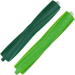 2 Stuks Rubberen Harenvrije Hoofdborstels Compatibel met iRobot Roomba I3 I3+ I4 I6 I6+ I7 I7+ I8 I8+ E5 E6 E7 J7 J7+ J8 J8+ – Vervangingsset voor Robotstofzuiger – Anti-klit Duurzaam Materiaal — thumbnail 1