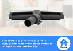 Kleanburg® - Geschikt voor Numatic - Parketborstel met Parkeerhaak - Henry - Hetty — thumbnail 3