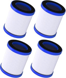 Elekiatech Steelstofzuiger HEPA Filter Accessoires - Set van 4 - alleen geschikt voor Elekiatech modellen XL315, XL316, XL618E-8, H75 — thumbnail 1